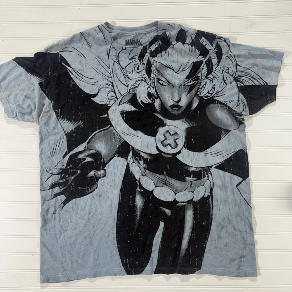 Vintage 2014 Marvel X-Men Storm Rain Wash T-Shirt – XXL ⚡🖤